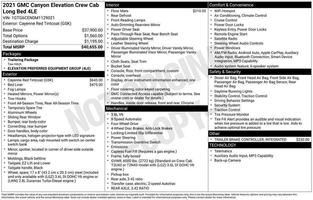 gmc canyon 2021 1GTG6CEN0M1129021 image gmc canyon 2021 1GTG6CEN0M1129021 image