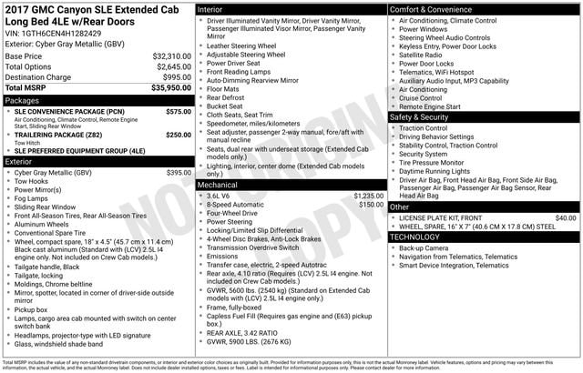 gmc canyon 2017 1GTH6CEN4H1282429 image gmc canyon 2017 1GTH6CEN4H1282429 image