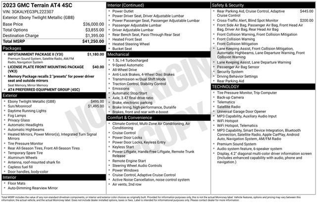 gmc terrain 2023 3GKALYEG3PL222307 image gmc terrain 2023 3GKALYEG3PL222307 image