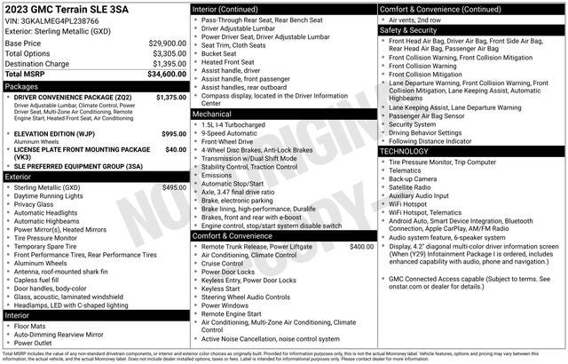 gmc terrain 2023 3GKALMEG4PL238766 image gmc terrain 2023 3GKALMEG4PL238766 image