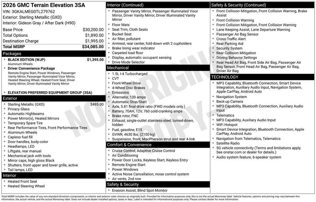 gmc terrain 2026 3GKALMEG0TL279762 image gmc terrain 2026 3GKALMEG0TL279762 image