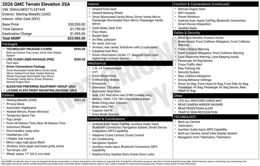 gmc terrain 2026 3GKALMEG1TL247449 image gmc terrain 2026 3GKALMEG1TL247449 image