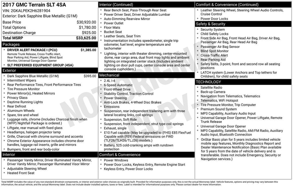 gmc terrain 2017 2GKALPEK2H6281904 image gmc terrain 2017 2GKALPEK2H6281904 image
