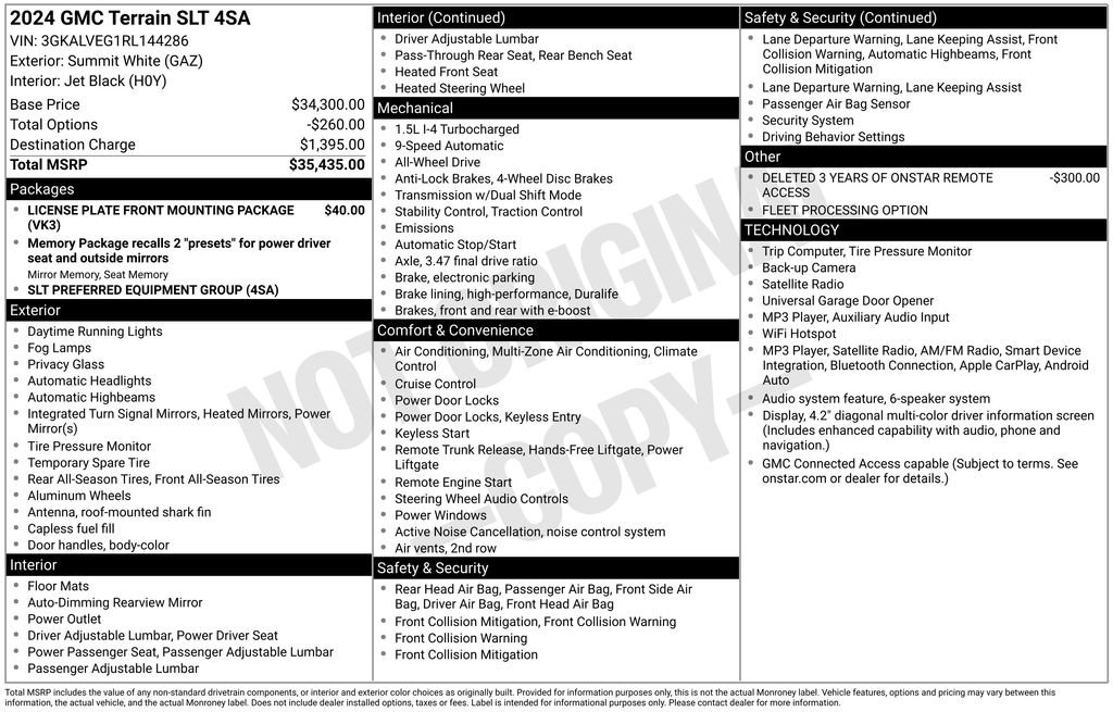 gmc terrain 2024 3GKALVEG1RL144286 image gmc terrain 2024 3GKALVEG1RL144286 image