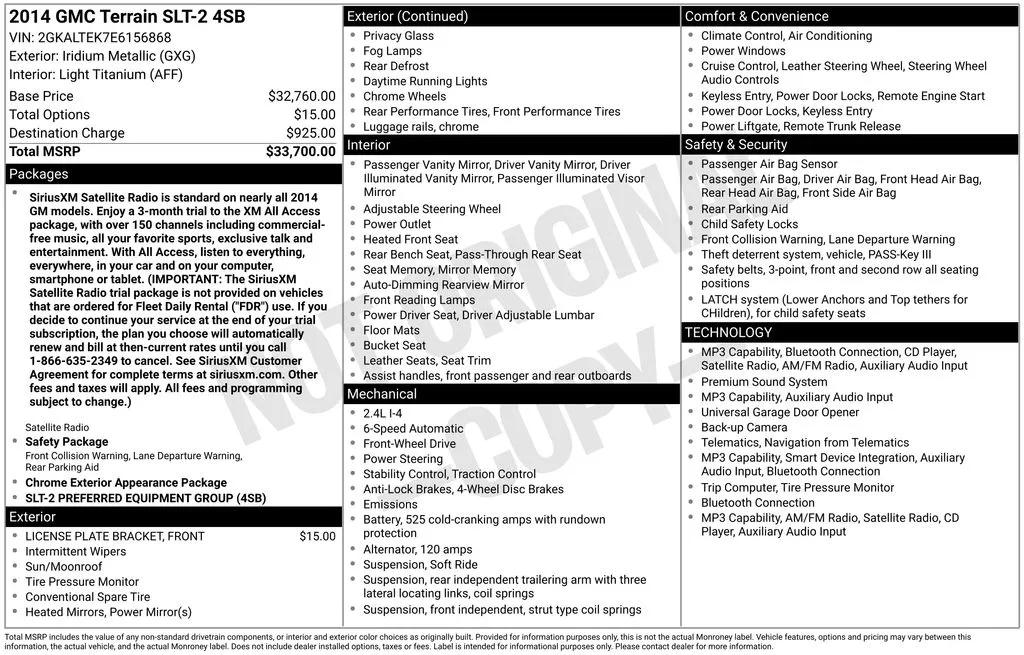 gmc terrain 2014 2GKALTEK7E6156868 image gmc terrain 2014 2GKALTEK7E6156868 image