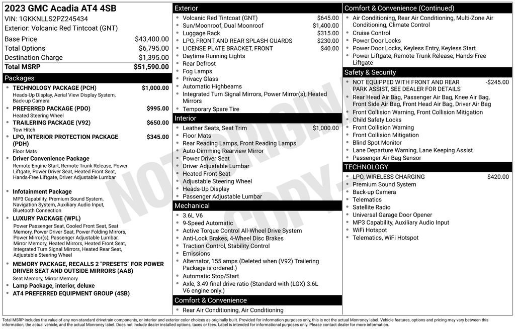 gmc acadia 2023 1GKKNLLS2PZ245434 image gmc acadia 2023 1GKKNLLS2PZ245434 image