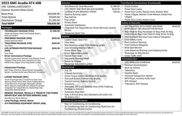 gmc acadia 2023 1GKKNLLS4PZ258721 image gmc acadia 2023 1GKKNLLS4PZ258721 image