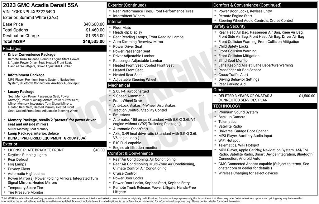gmc acadia 2023 1GKKNPL4XPZ225490 image gmc acadia 2023 1GKKNPL4XPZ225490 image