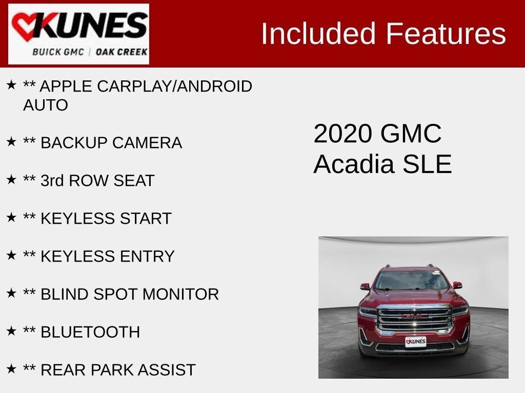 gmc acadia 2020 1GKKNRL47LZ215487 image gmc acadia 2020 1GKKNRL47LZ215487 image