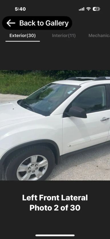 gmc acadia 2010 1GKLVKED9AJ149707 image gmc acadia 2010 1GKLVKED9AJ149707 image