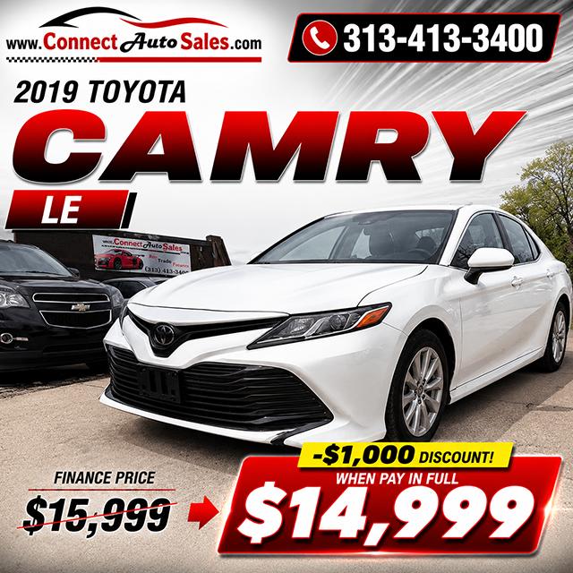 toyota camry 2019 4T1B11HK2KU198539 image toyota camry 2019 4T1B11HK2KU198539 image