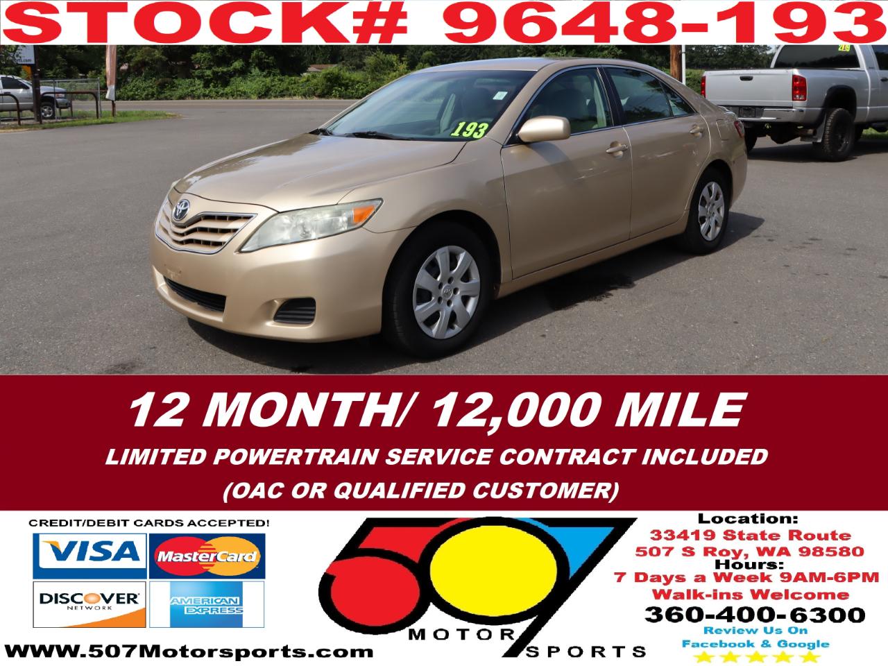 toyota camry 2011 4T1BF3EK2BU156406 image toyota camry 2011 4T1BF3EK2BU156406 image