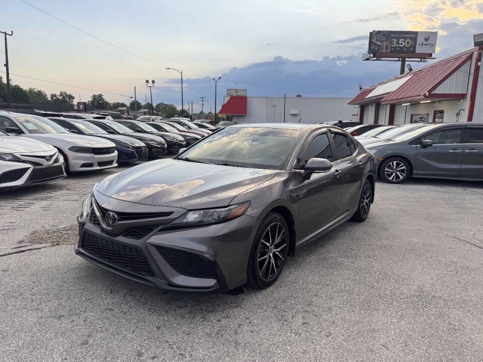 toyota camry 2022 4T1T11AK1NU701898 image