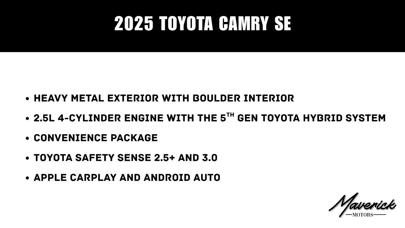 toyota camry 2025 4T1DAACK1SU519390 image toyota camry 2025 4T1DAACK1SU519390 image