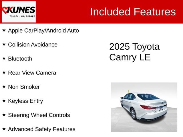 toyota camry 2025 4T1DAACK3SU505961 image toyota camry 2025 4T1DAACK3SU505961 image