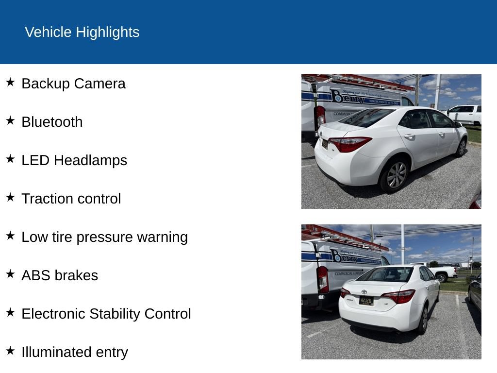toyota corolla 2016 2T1BURHE5GC505100 image toyota corolla 2016 2T1BURHE5GC505100 image
