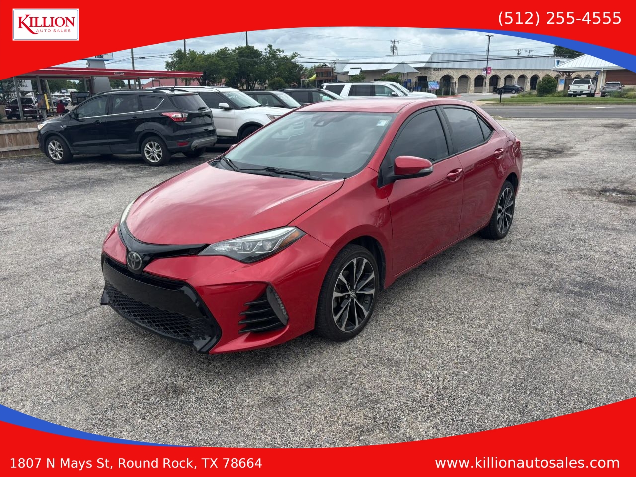 toyota corolla 2018 5YFBURHE5JP846780 image toyota corolla 2018 5YFBURHE5JP846780 image