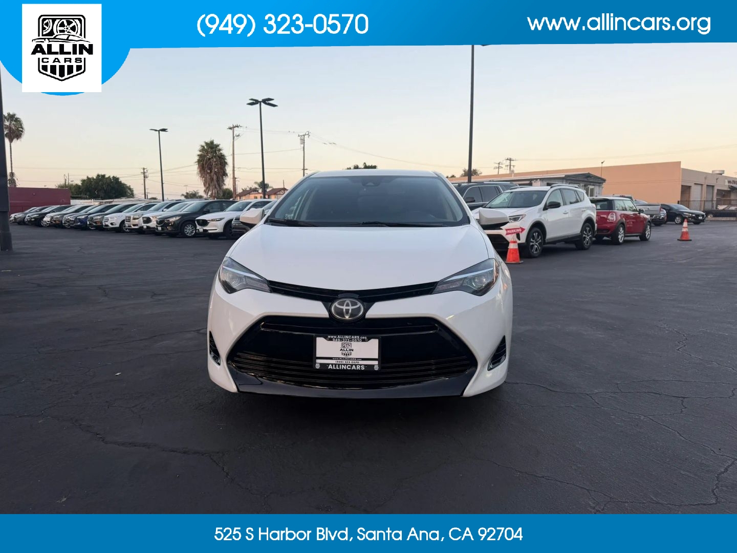 toyota corolla 2018 5YFBURHE0JP855712 image toyota corolla 2018 5YFBURHE0JP855712 image