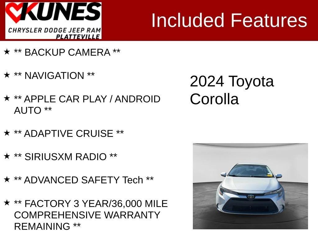 toyota corolla 2024 5YFB4MDE0RP130650 image toyota corolla 2024 5YFB4MDE0RP130650 image
