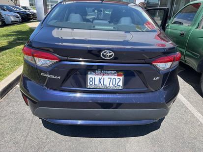 toyota corolla 2020 5YFEPRAE6LP009313 image toyota corolla 2020 5YFEPRAE6LP009313 image