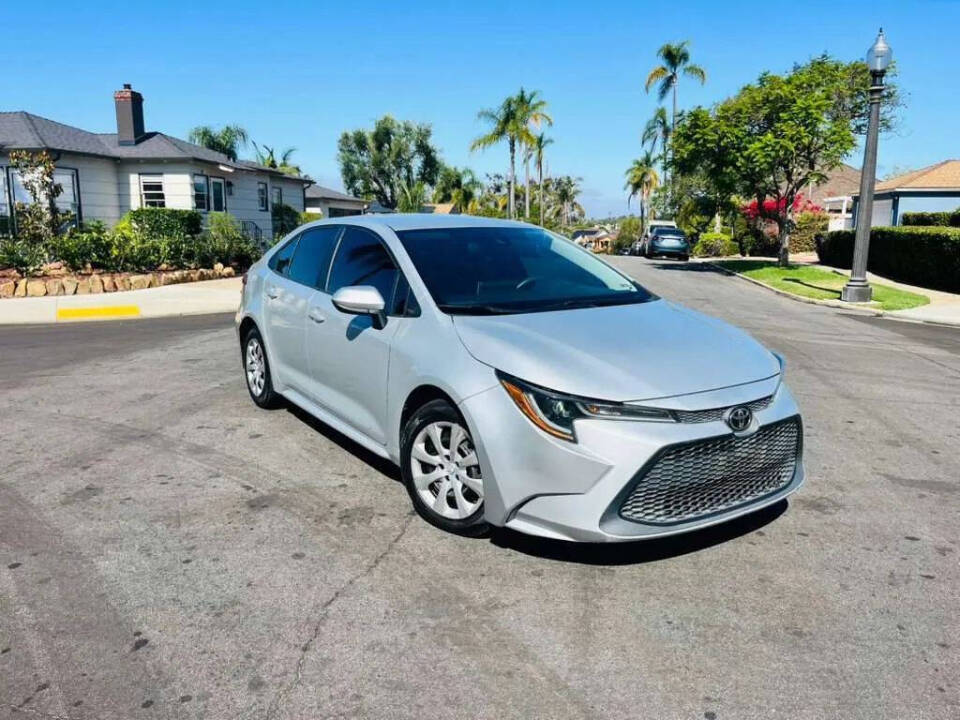 toyota corolla 2020 5YFEPRAE9LP009306 image toyota corolla 2020 5YFEPRAE9LP009306 image