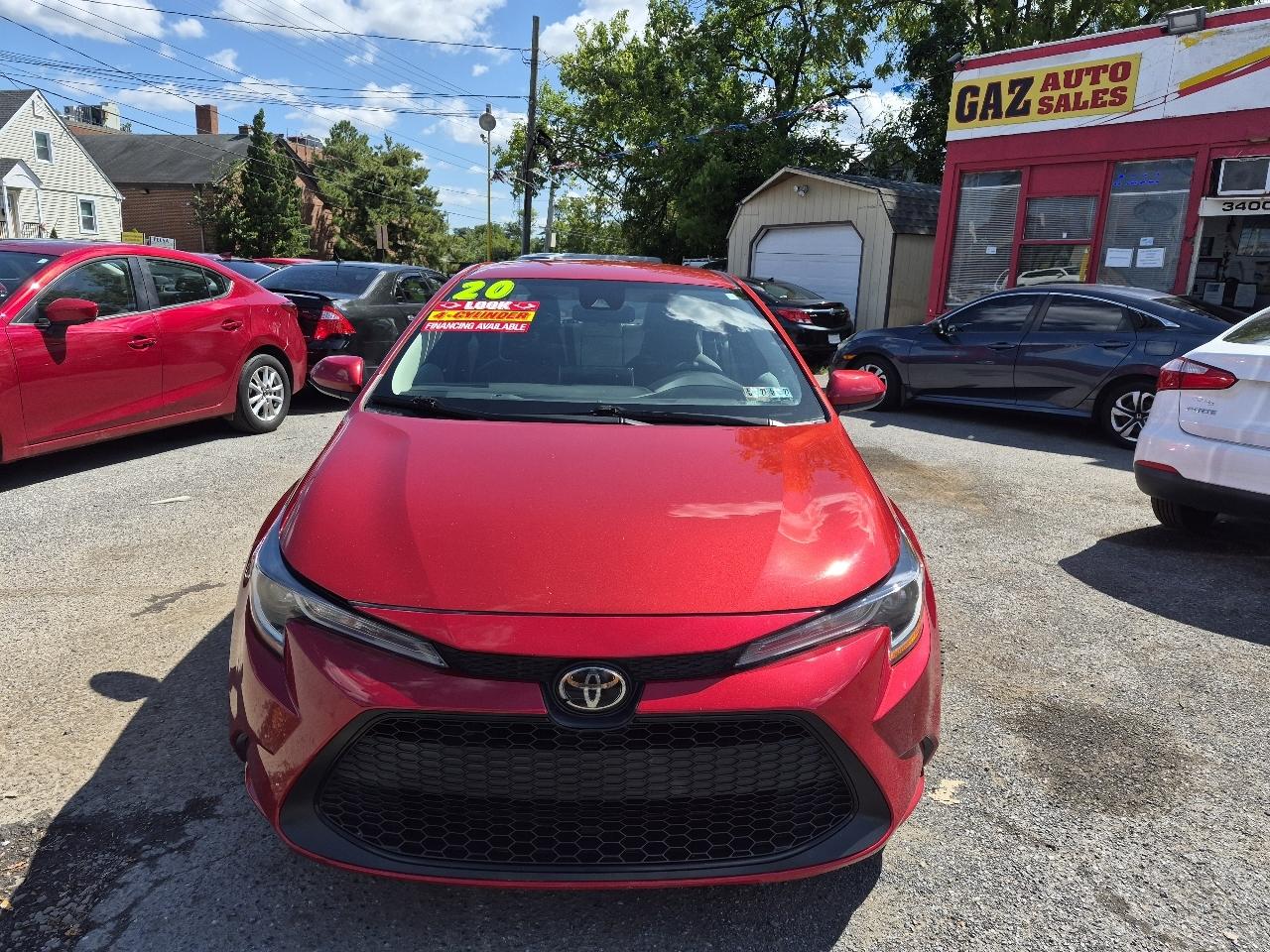 toyota corolla 2020 5YFEPRAE8LP114435 image toyota corolla 2020 5YFEPRAE8LP114435 image