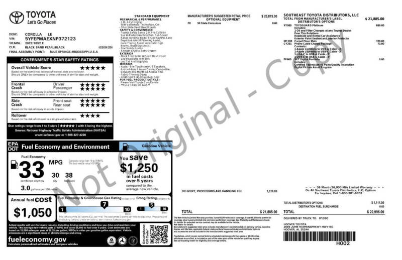 toyota corolla 2022 5YFEPMAEXNP372123 image toyota corolla 2022 5YFEPMAEXNP372123 image