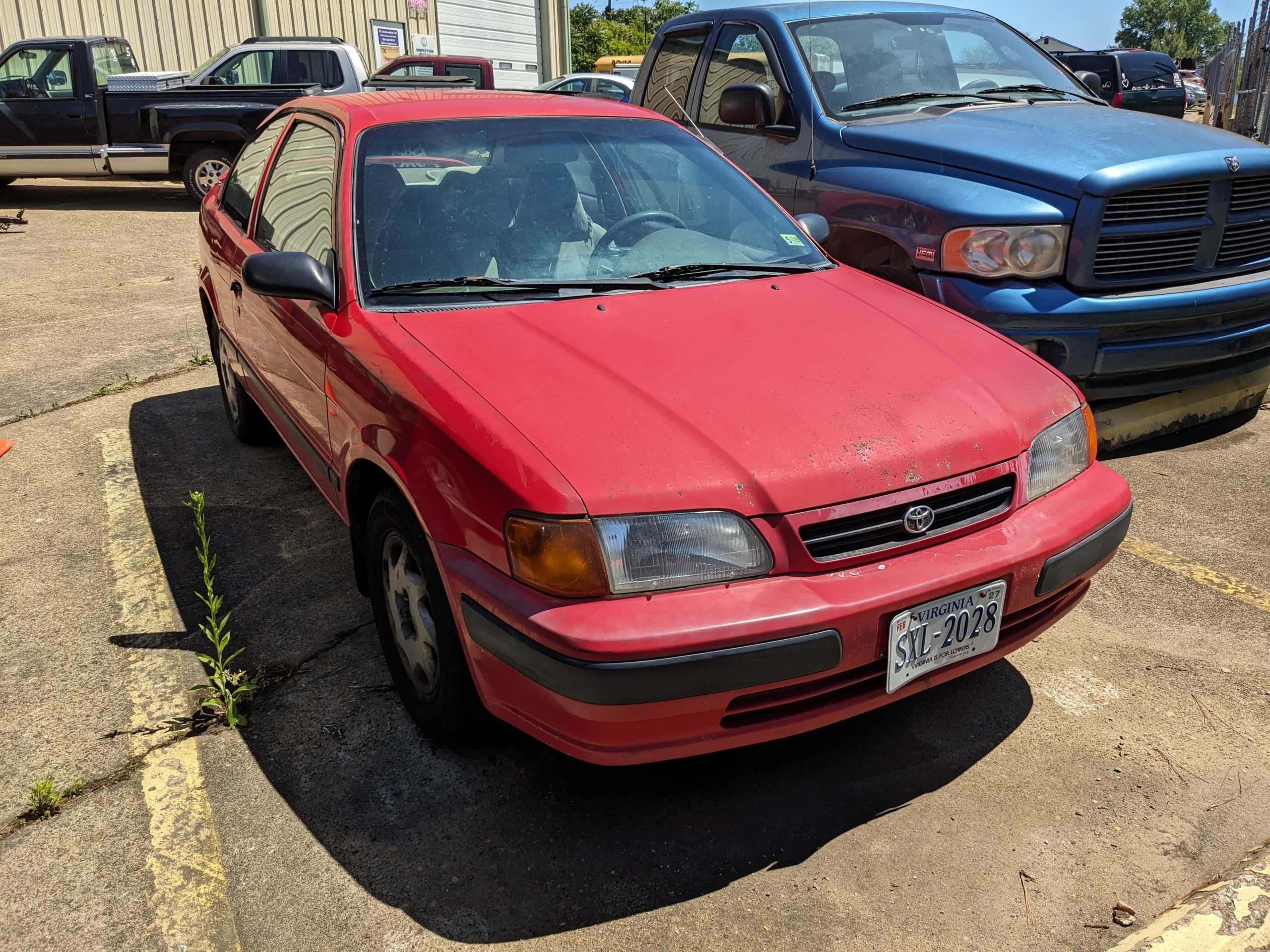 toyota tercel 1997 JT2AC52L1V0278941 image toyota tercel 1997 JT2AC52L1V0278941 image