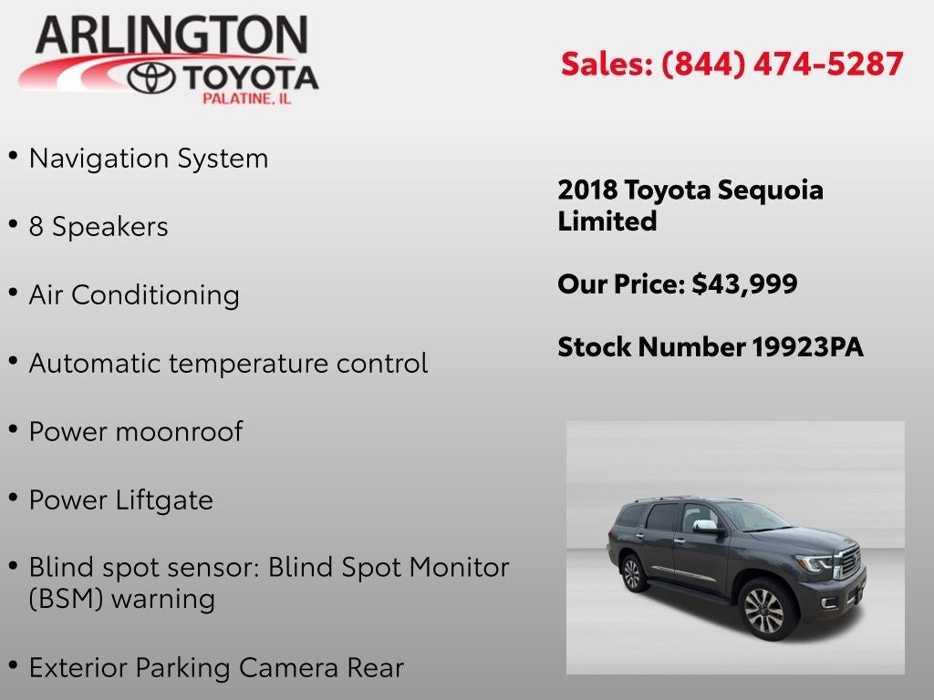 toyota sequoia 2018 5TDJY5G16JS162674 image toyota sequoia 2018 5TDJY5G16JS162674 image