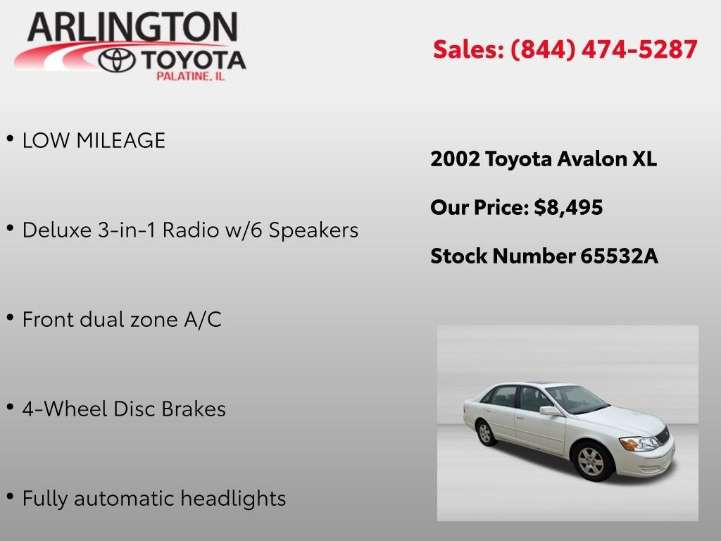 toyota avalon 2002 4T1BF28B92U213920 image toyota avalon 2002 4T1BF28B92U213920 image