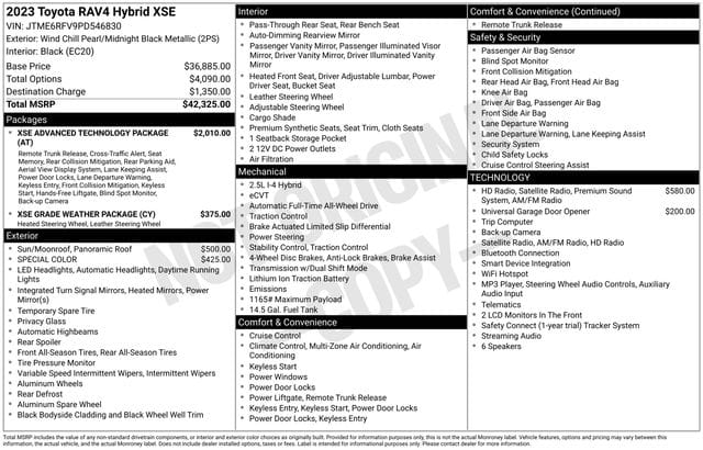 toyota rav4 2023 JTME6RFV9PD546830 image toyota rav4 2023 JTME6RFV9PD546830 image