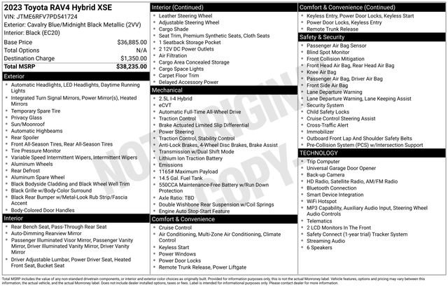 toyota rav4 2023 JTME6RFV7PD541724 image toyota rav4 2023 JTME6RFV7PD541724 image