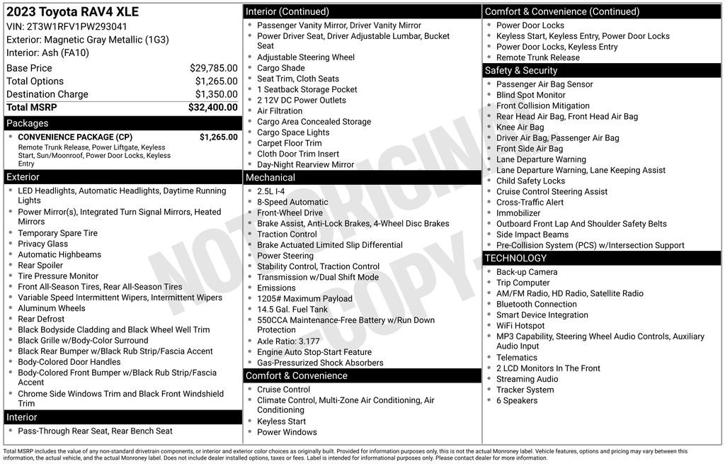 toyota rav4 2023 2T3W1RFV1PW293041 image toyota rav4 2023 2T3W1RFV1PW293041 image