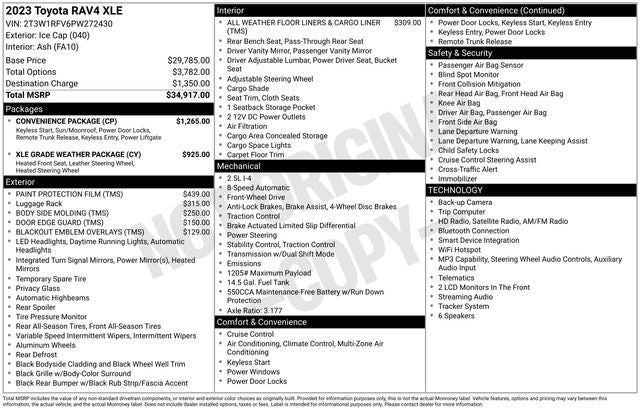 toyota rav4 2023 2T3W1RFV6PW272430 image toyota rav4 2023 2T3W1RFV6PW272430 image