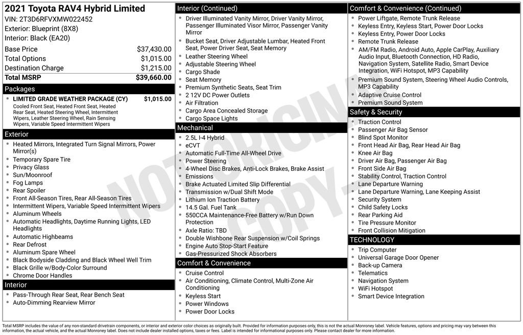 toyota rav4 2021 2T3D6RFVXMW022452 image toyota rav4 2021 2T3D6RFVXMW022452 image