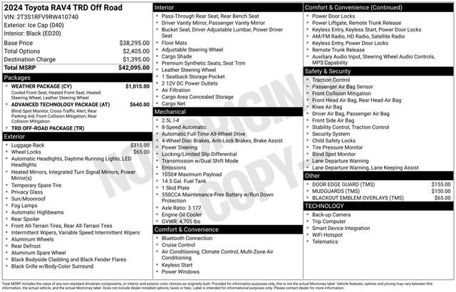toyota rav4 2024 2T3S1RFV9RW410740 image toyota rav4 2024 2T3S1RFV9RW410740 image