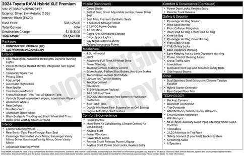 toyota rav4 2024 2T3B6RFV6RW078127 image toyota rav4 2024 2T3B6RFV6RW078127 image