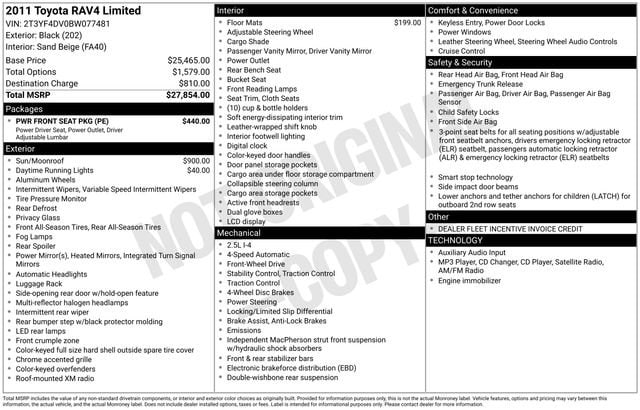 toyota rav4 2011 2T3YF4DV0BW077481 image toyota rav4 2011 2T3YF4DV0BW077481 image