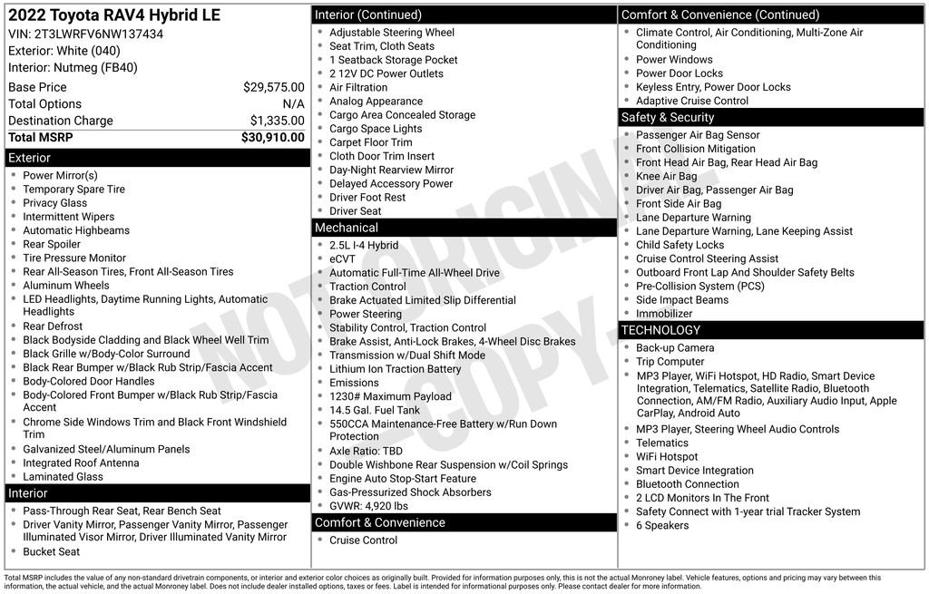toyota rav4 2022 2T3LWRFV6NW137434 image toyota rav4 2022 2T3LWRFV6NW137434 image