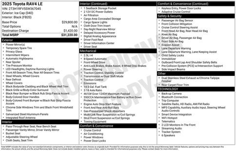 toyota rav4 2025 2T3H1RFV5SW367045 image toyota rav4 2025 2T3H1RFV5SW367045 image