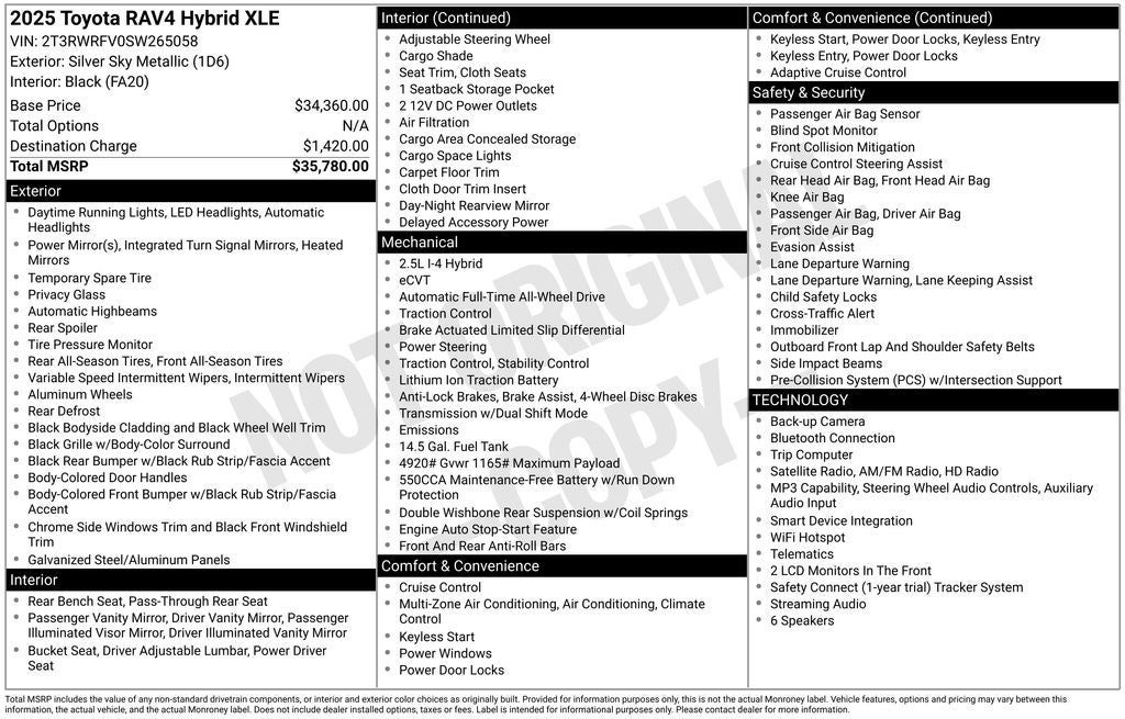 toyota rav4 2025 2T3RWRFV0SW265058 image toyota rav4 2025 2T3RWRFV0SW265058 image