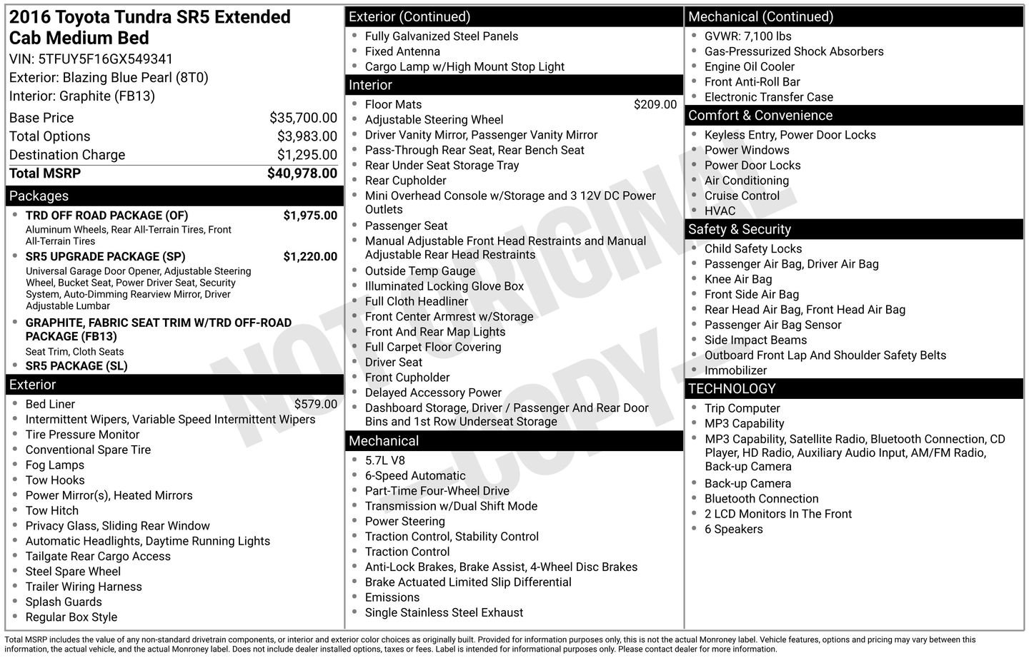 toyota tundra 2016 5TFUY5F16GX549341 image toyota tundra 2016 5TFUY5F16GX549341 image