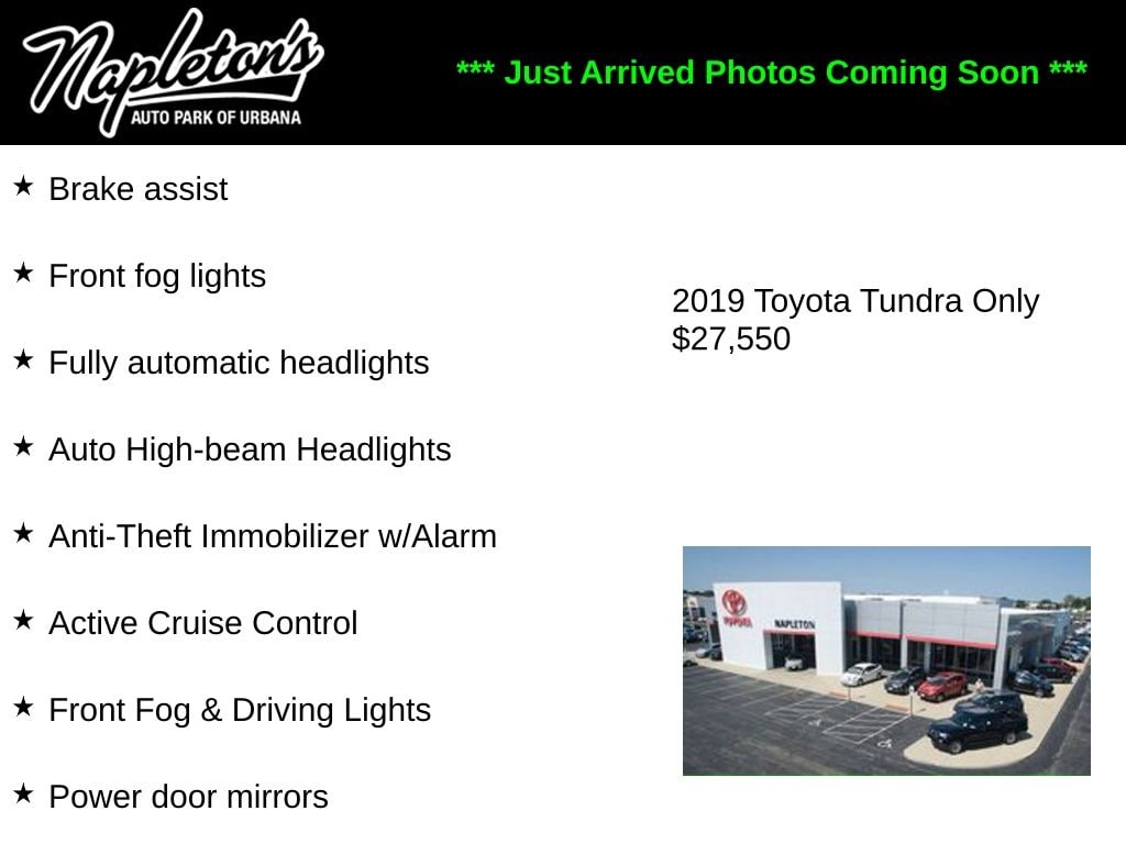 toyota tundra 2019 5TFRY5F18KX253896 image toyota tundra 2019 5TFRY5F18KX253896 image