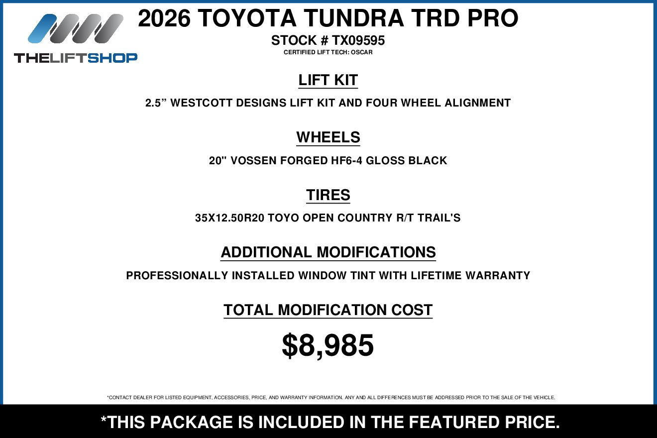toyota tundra 2026 5TFPC5DB3TX135287 image toyota tundra 2026 5TFPC5DB3TX135287 image