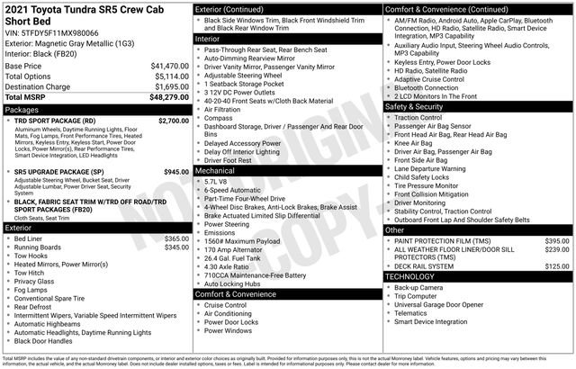 toyota tundra 2021 5TFDY5F11MX980066 image toyota tundra 2021 5TFDY5F11MX980066 image