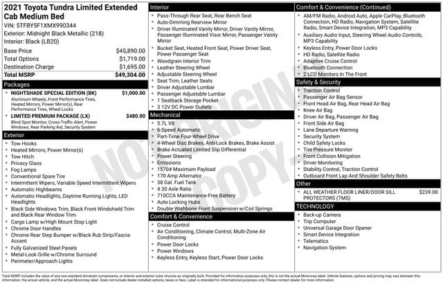 toyota tundra 2021 5TFBY5F1XMX990344 image toyota tundra 2021 5TFBY5F1XMX990344 image
