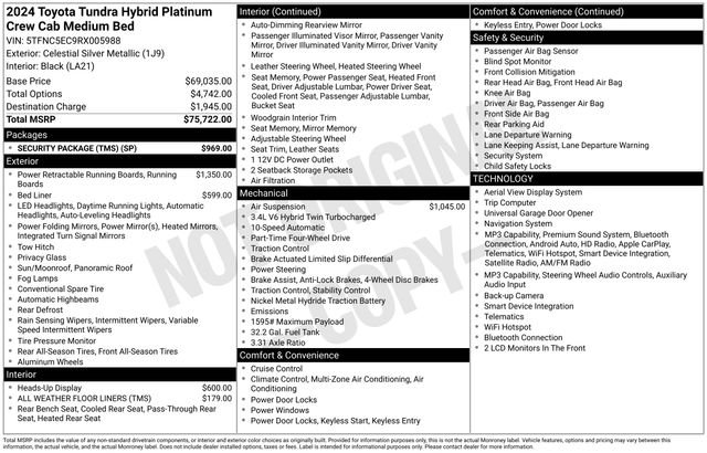 toyota tundra 2024 5TFNC5EC9RX005988 image toyota tundra 2024 5TFNC5EC9RX005988 image