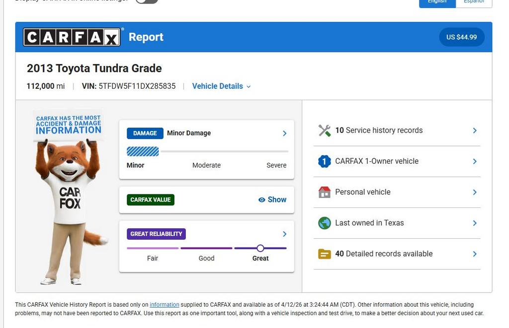 toyota tundra 2013 5TFDW5F11DX285835 image toyota tundra 2013 5TFDW5F11DX285835 image
