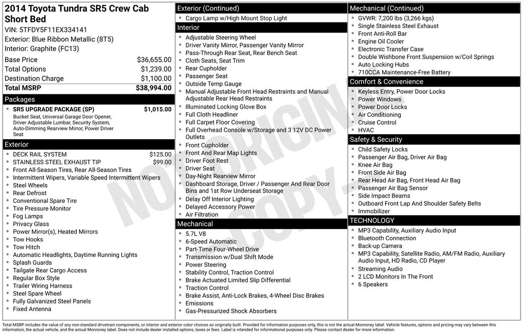 toyota tundra 2014 5TFDY5F11EX334141 image toyota tundra 2014 5TFDY5F11EX334141 image