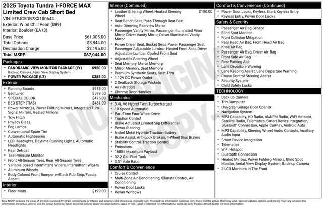 toyota tundra 2025 5TFJC5DB7SX100644 image toyota tundra 2025 5TFJC5DB7SX100644 image